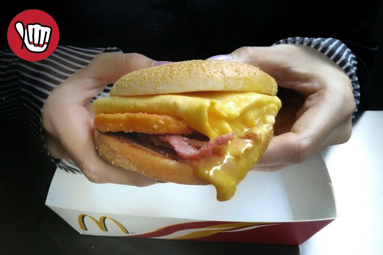 McDonald's เมนู ปังไข่ชีส!!!