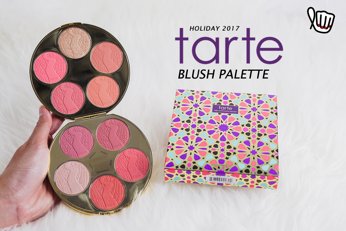Tarte Holiday Blush Palette ที่สาวๆหลายคนรอคอย