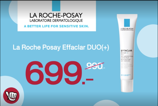 LA ROCHE-POSAY EFFACLAR DUO(+) ลด เหลือ 699.- (จาก 990.-)