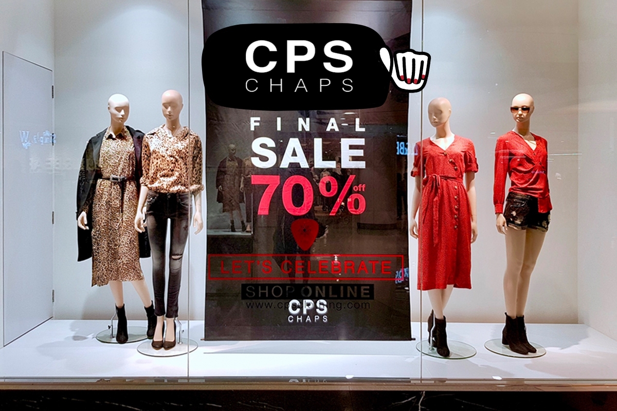 CPS Chaps ลดเพิ่มสูงสุด 70% #ทั้งร้าน